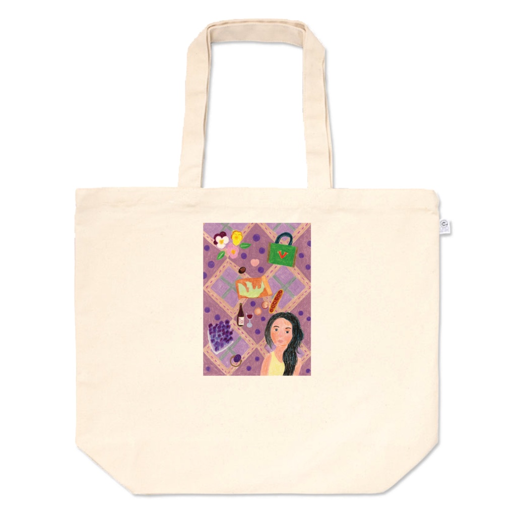 2月生まれの方へ トートバッグ