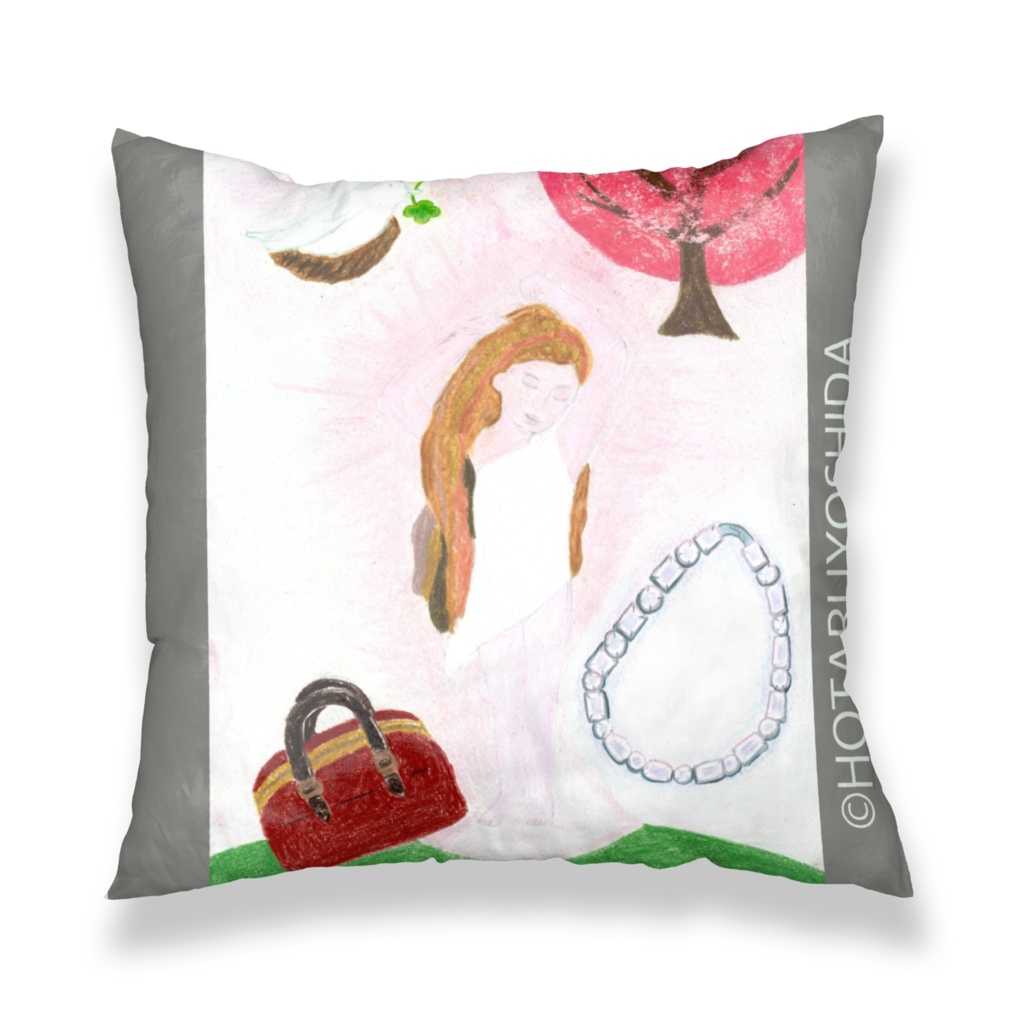 4月生まれの方へ クッションカバー