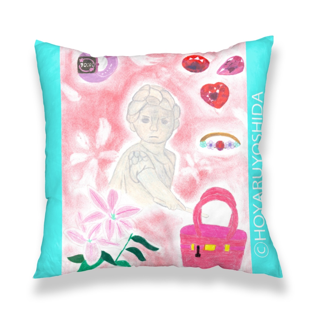 7月生まれの方へクッションカバー