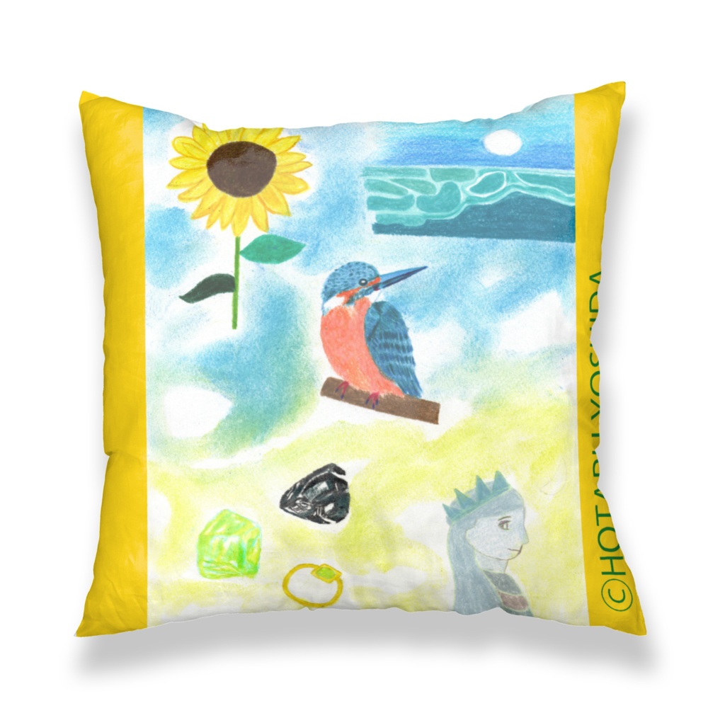 8月生まれの方へ クッションカバー