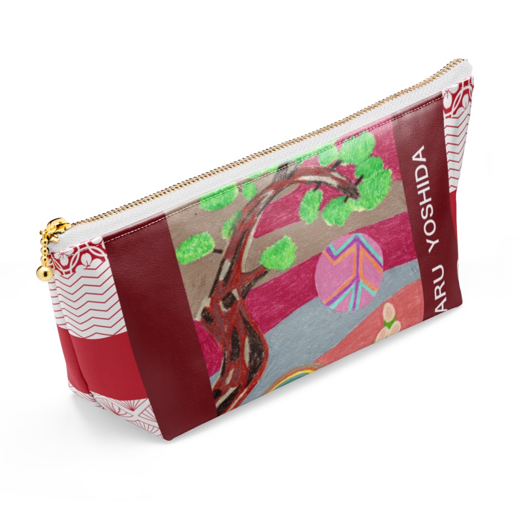 松と門松の雅 ポーチ