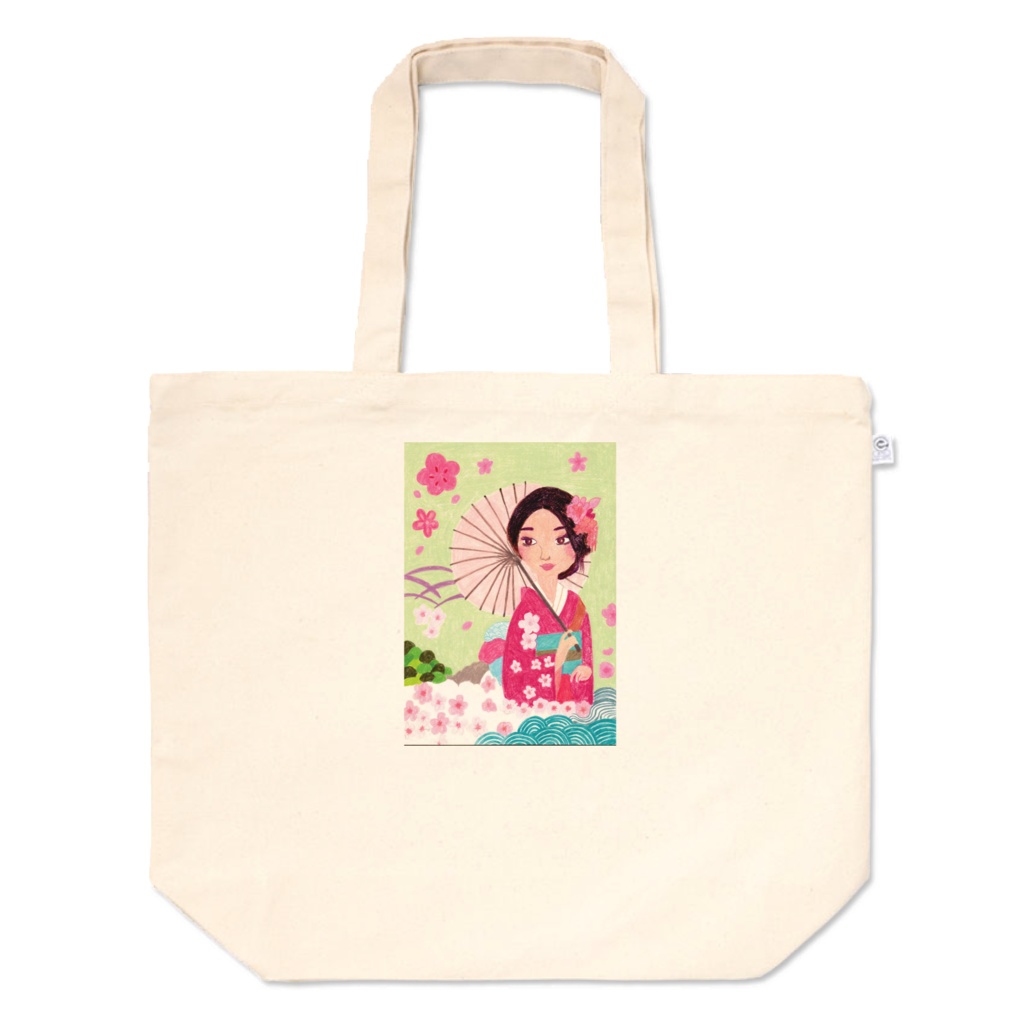 桜夢見の刻(とき)トートバッグ
