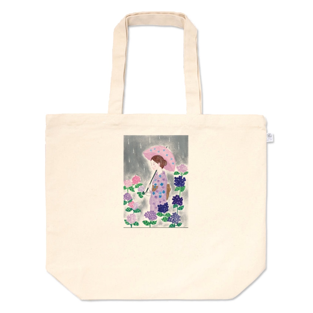 紫陽花日和トートバッグ