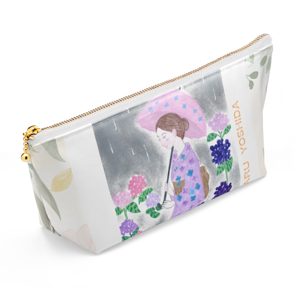 紫陽花日和ポーチ