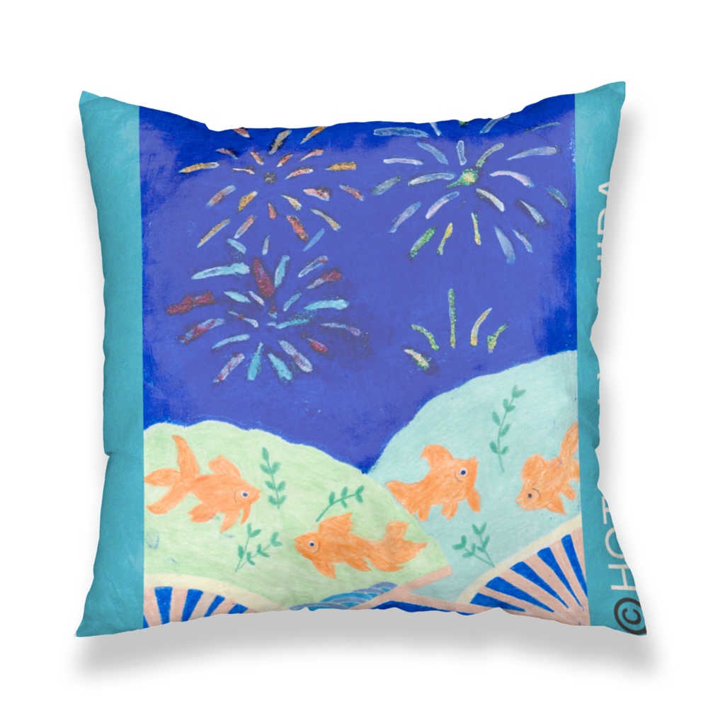 風花火(かざはなび)の詩クッションカバー