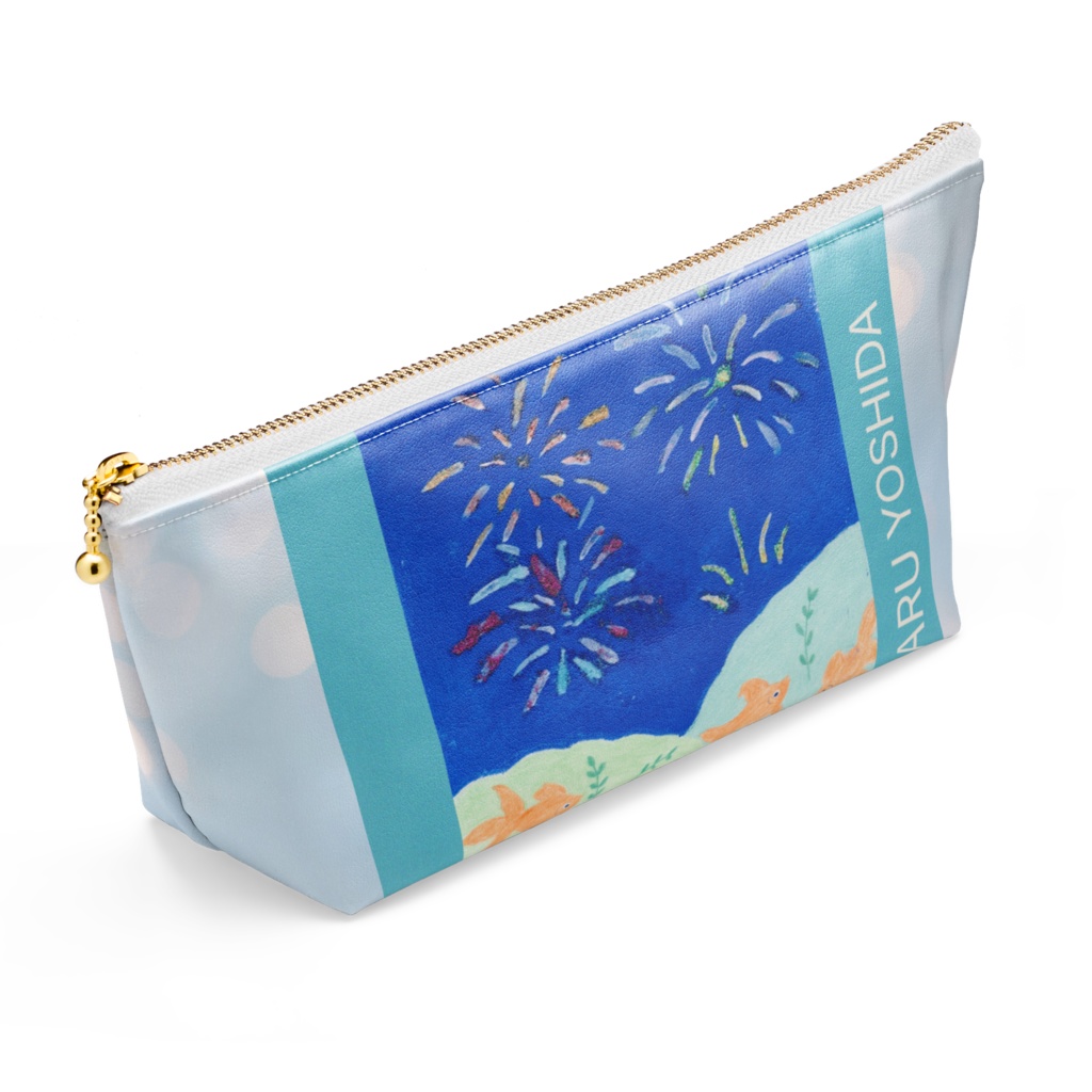 風花火(かざはなび)の詩ポーチ
