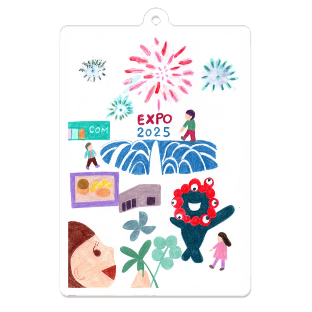 Japonism2025関西万博絵巻アクリルキーホルダー