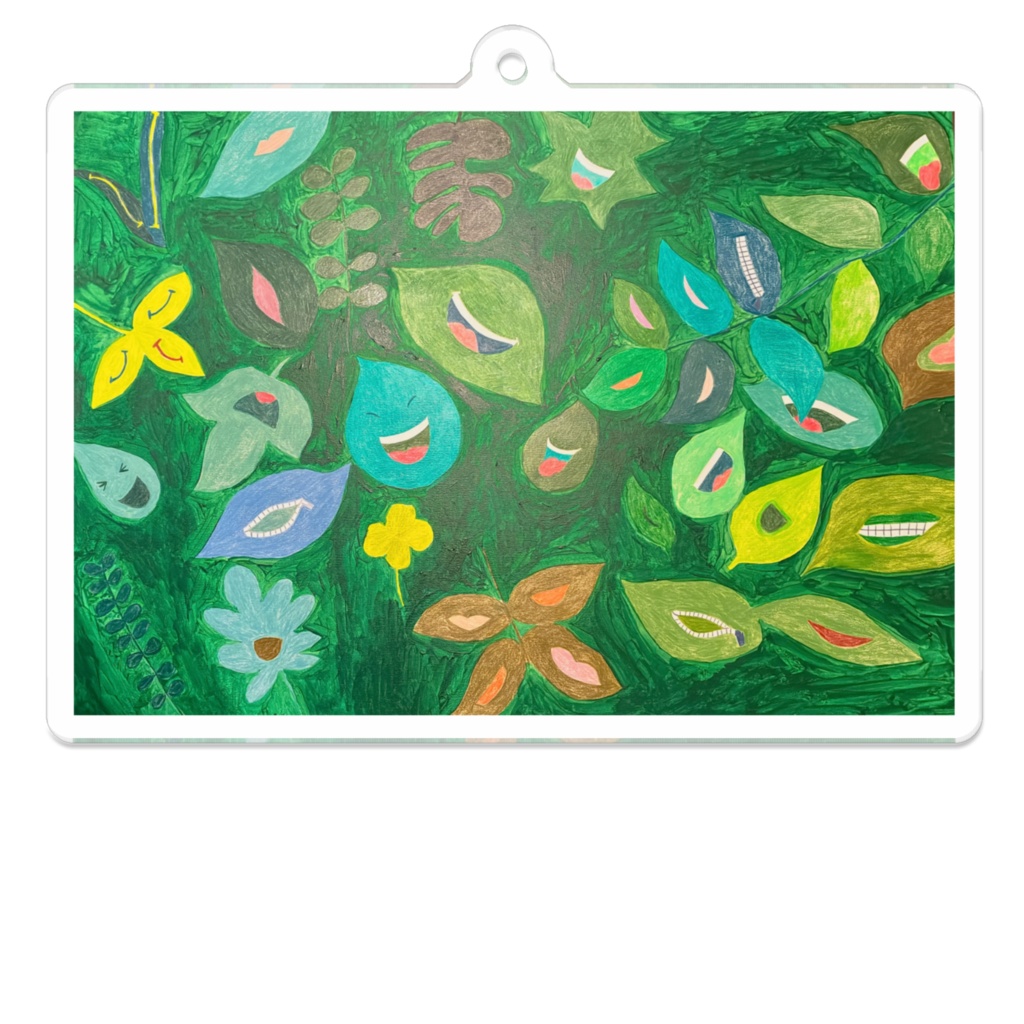 AHAHA no HAアクリルキーホルダー