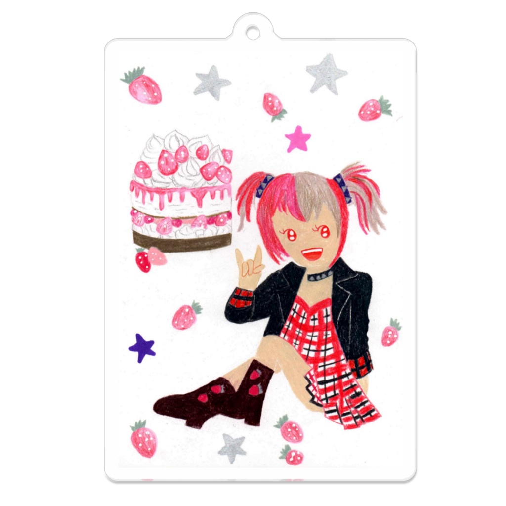 いちごROCK Girl〜甘い逆襲〜アクリルキーホルダー