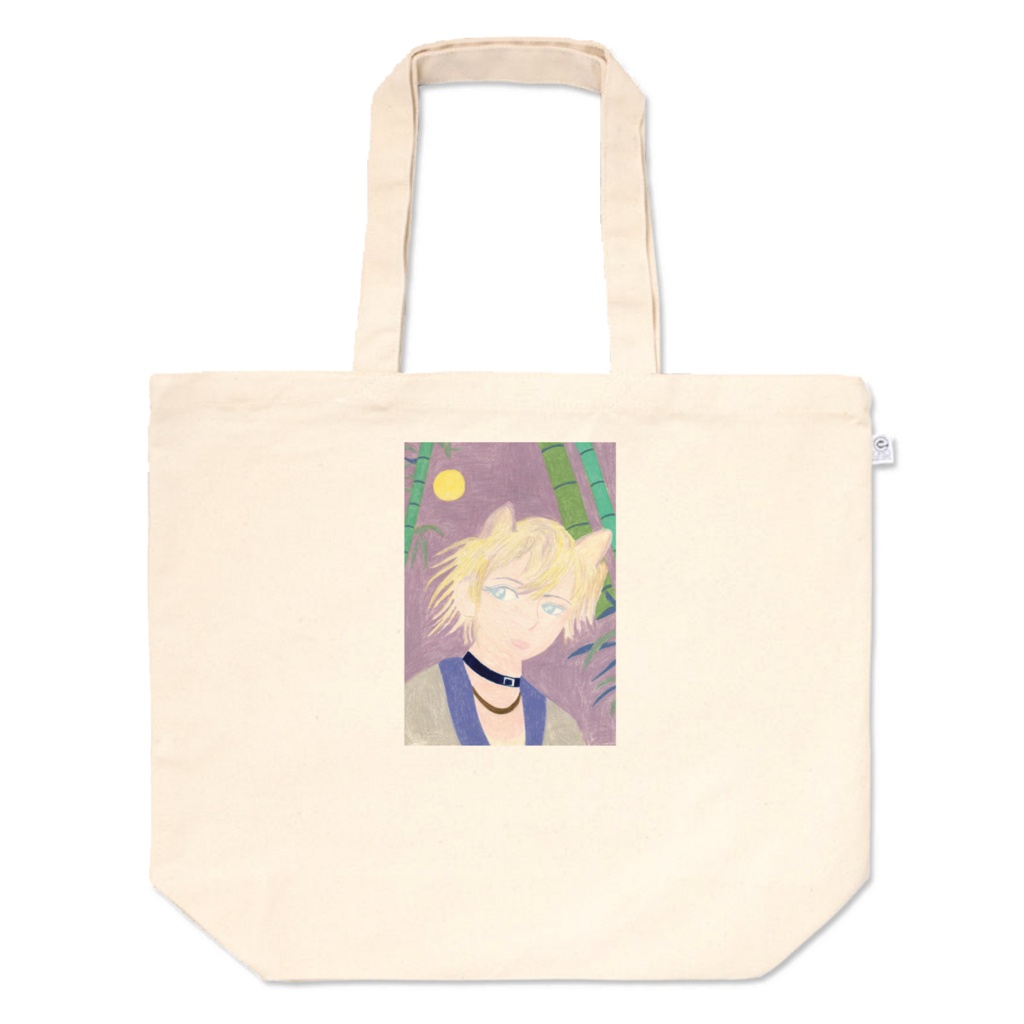 BAMBOO Moon wolfトートバック