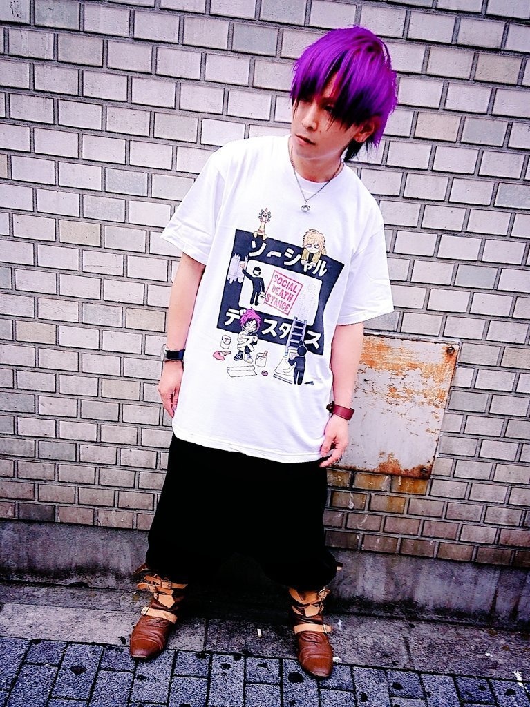 ティーシャツ デス スタンス WHITE ver.