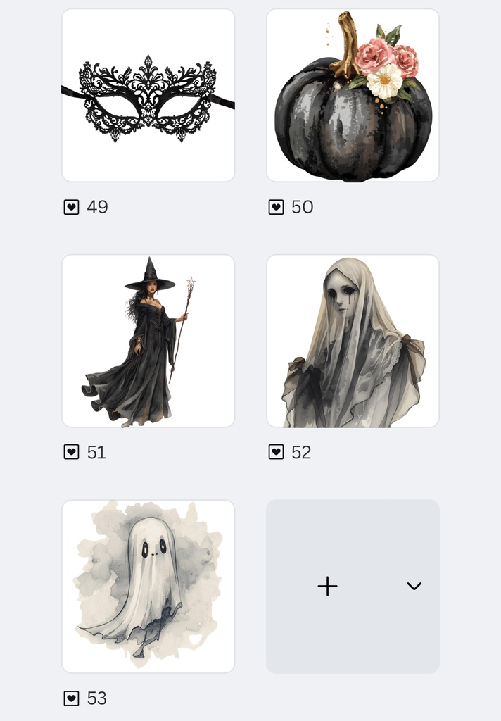 Halloween(ハロウィーン・ハロウィン)パープル × ブラック × オレンジ豪華3カラーセット(背景透過PNG)