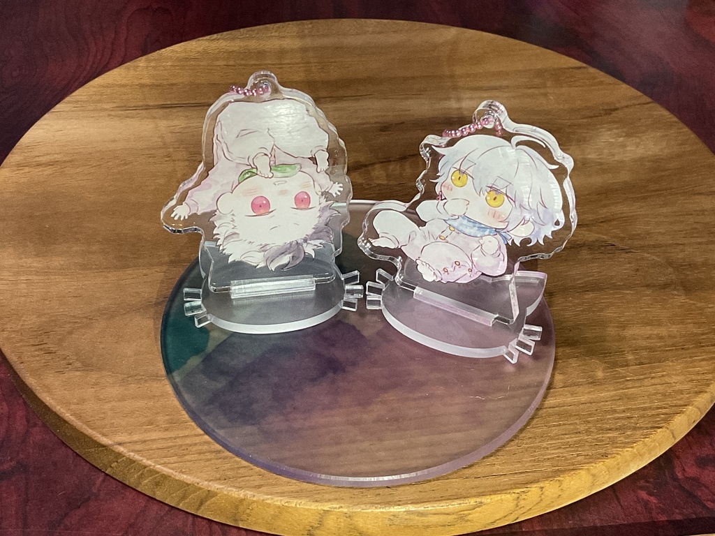 ばぶブネ アクリルスタンドキーホルダー