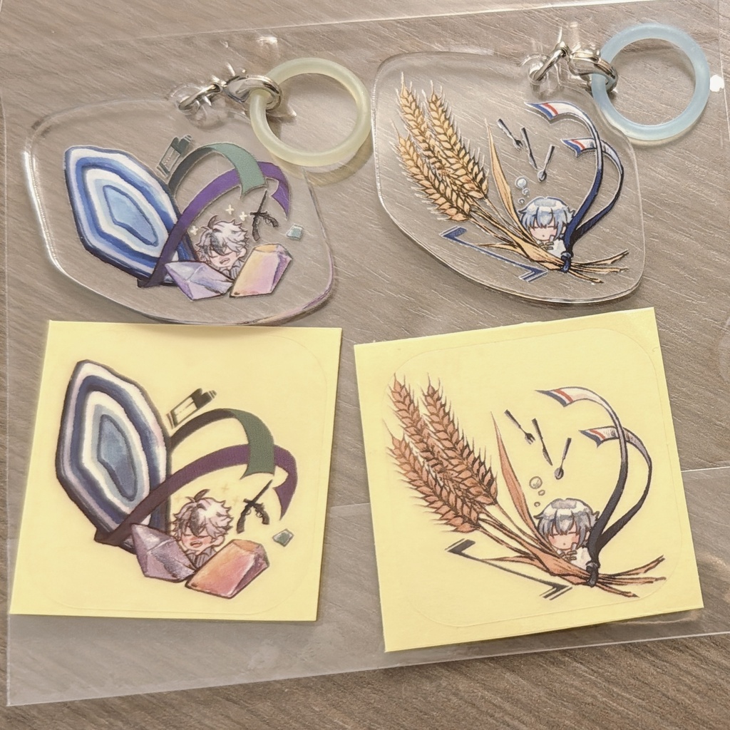 アンブレラマーカー＆クリアシールせっと