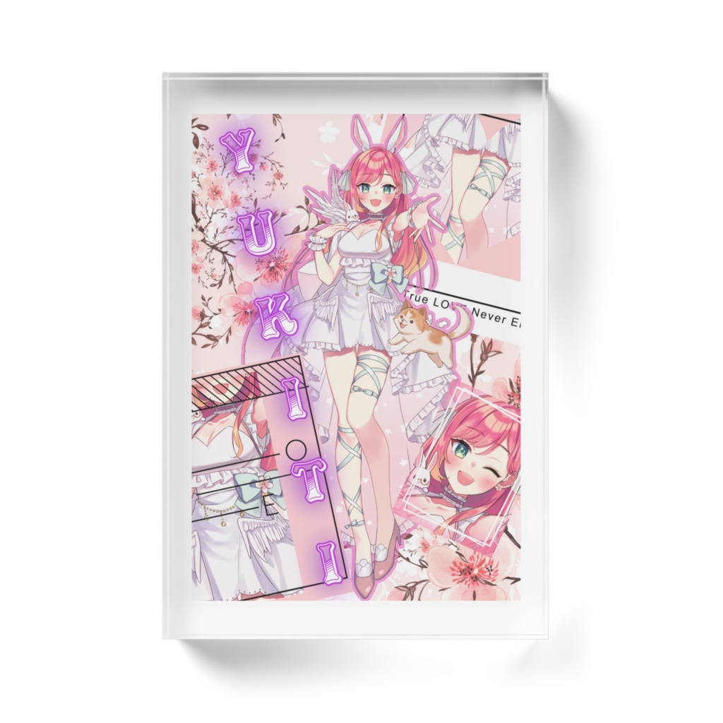 ゆきちアクリルブロック(ver.天使)