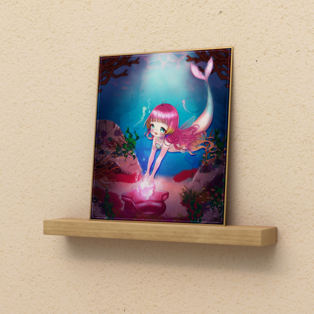 色紙①《Ver.人魚》