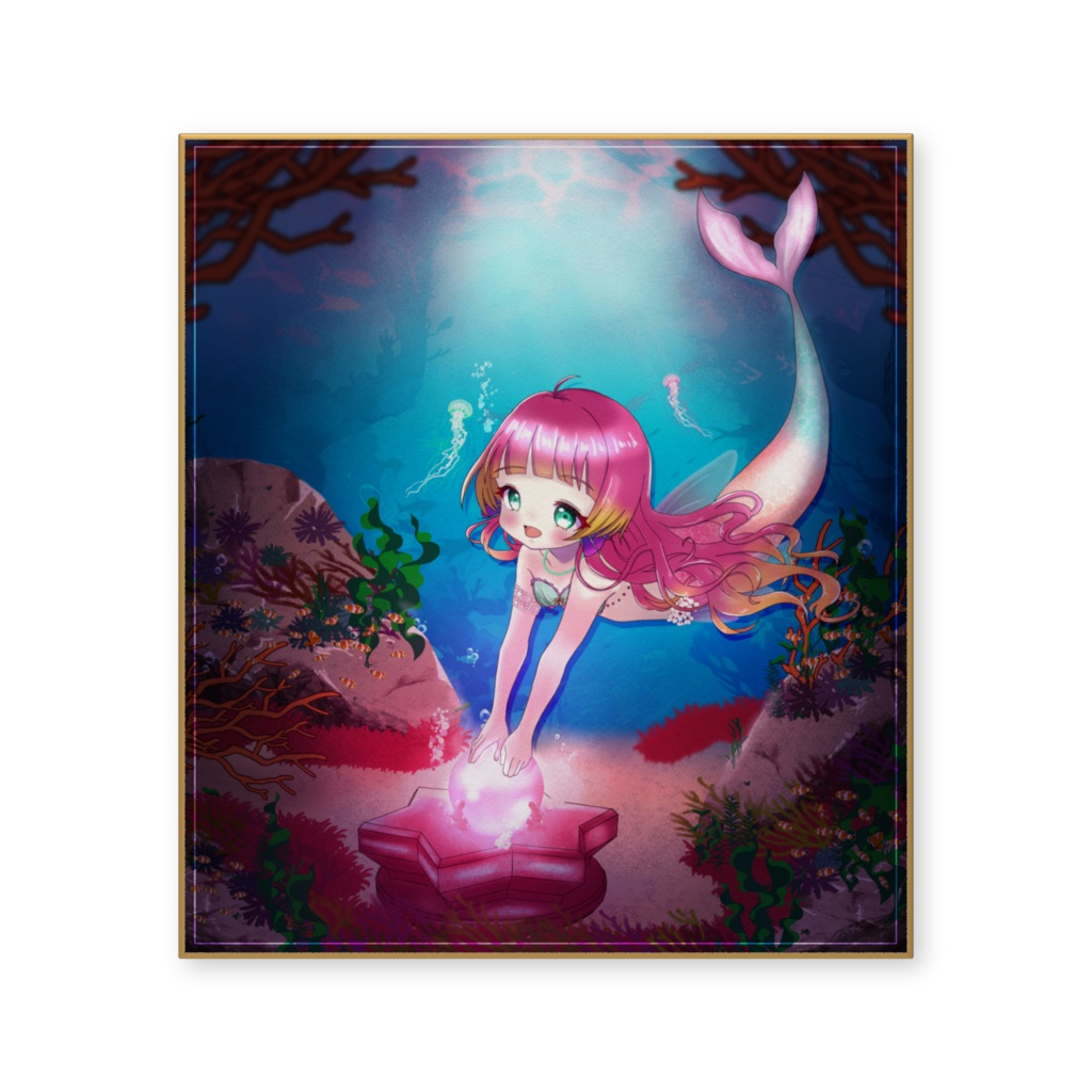 色紙①《Ver.人魚》