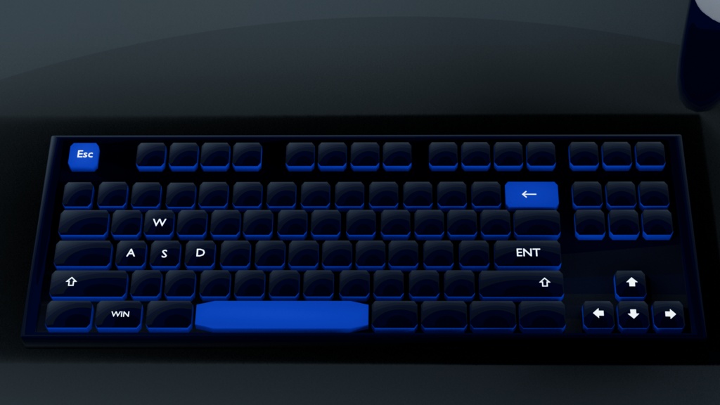 6 Items Low-Poly Gamer Setup Prop Pack