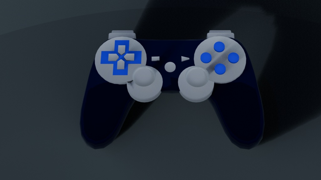 6 Items Low-Poly Gamer Setup Prop Pack
