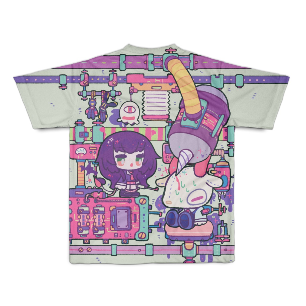 MECHANICAフルグラTシャツ(白)