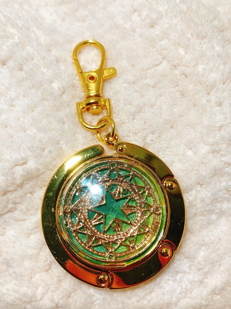 星と月と太陽のバッグハンガー