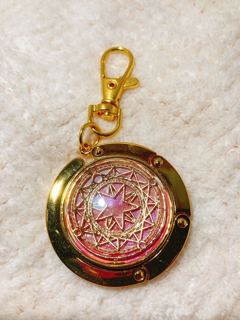 星と月と太陽のバッグハンガー