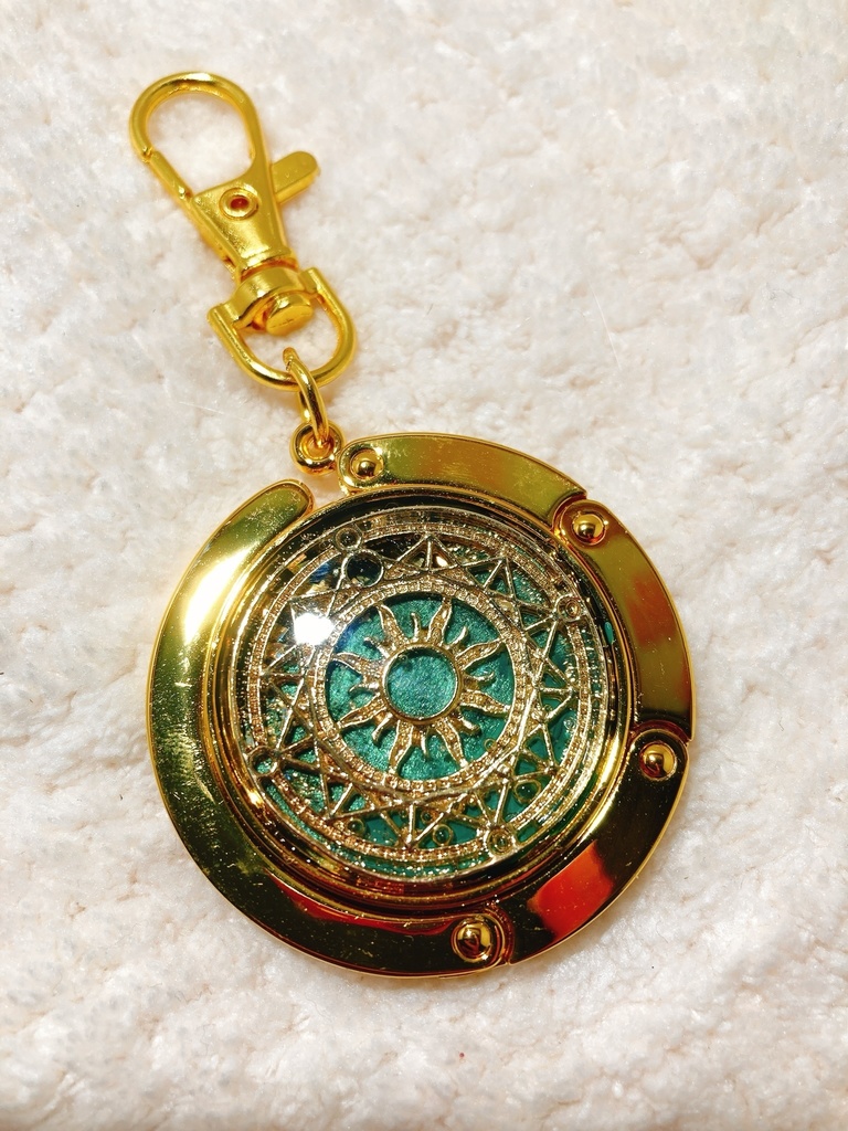 星と月と太陽のバッグハンガー