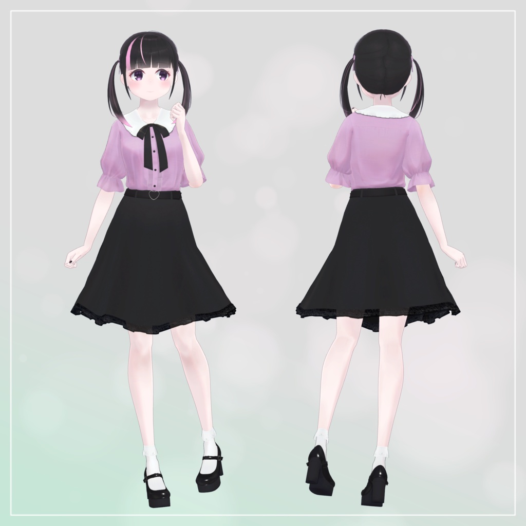 【無料あり】涙乃 -Ruino-【オリジナル3Dモデル】