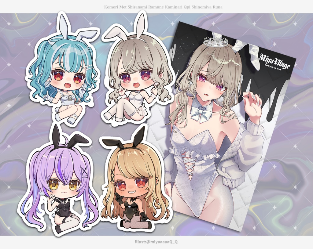 【非公式】VGGC9th ステッカー