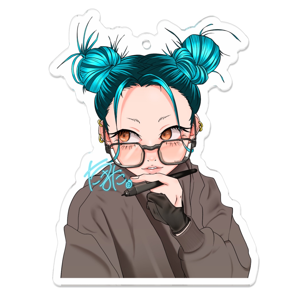 逹磨太さん_アクリルキーホルダー