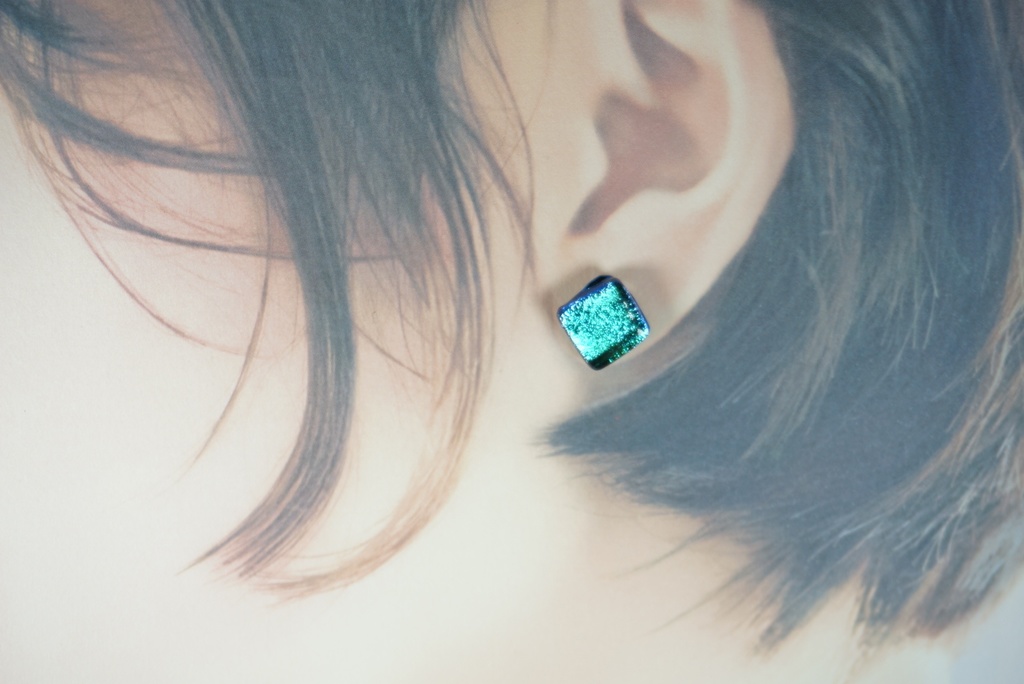 【展示のみ】スクエア/ブルー