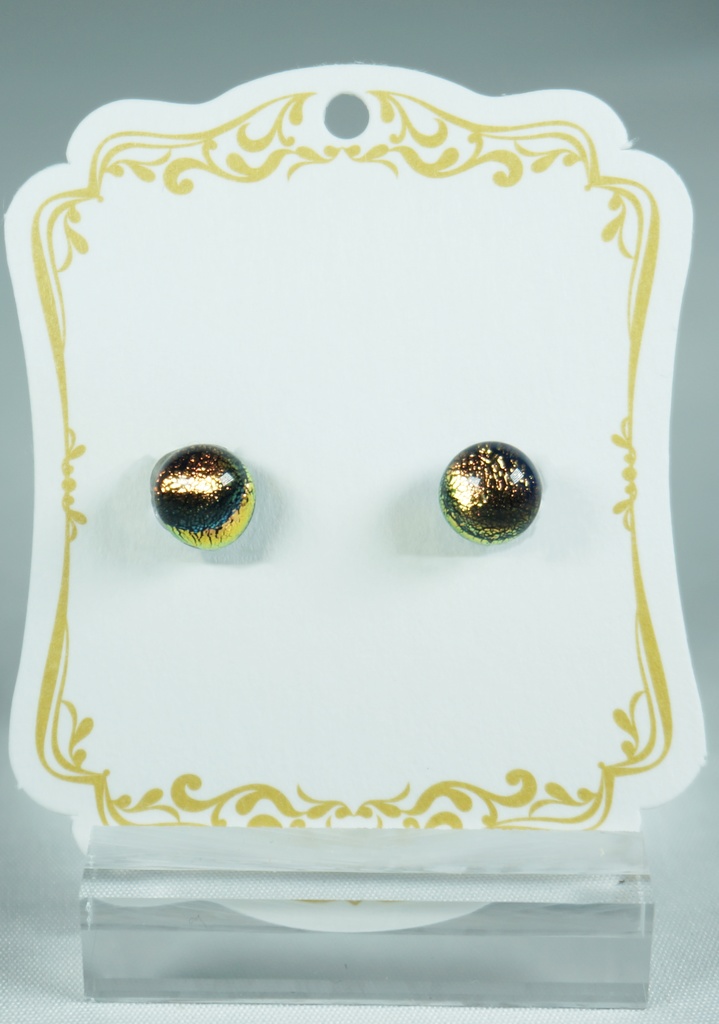 【ピアス・イヤリング・イヤーカフ】マーブルミニ/ゴールド