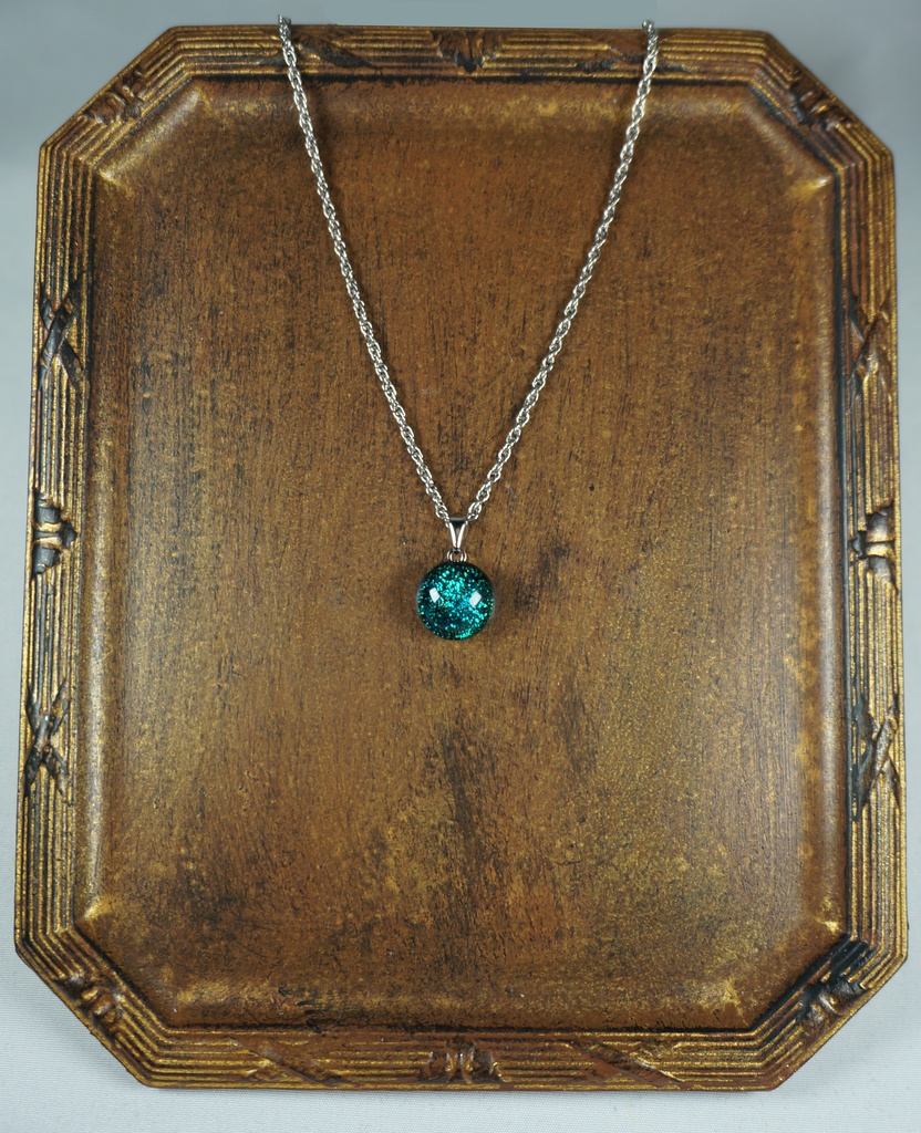 ペンダント/グリッドグリーン