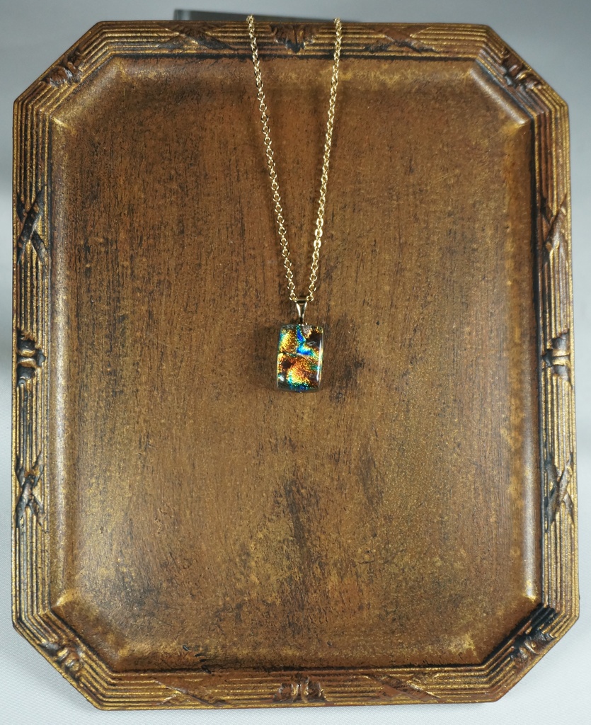 ペンダント/スクエア オレンジ