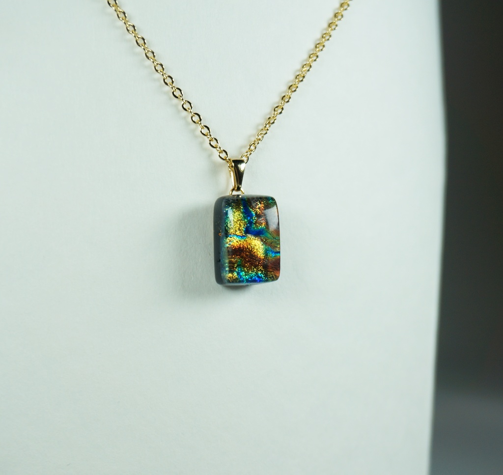 ペンダント/スクエア オレンジ