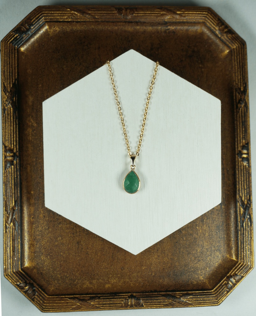 ペンダント グリーンストロベリークオーツ