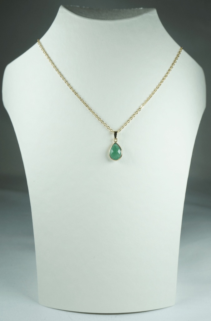 ペンダント グリーンストロベリークオーツ