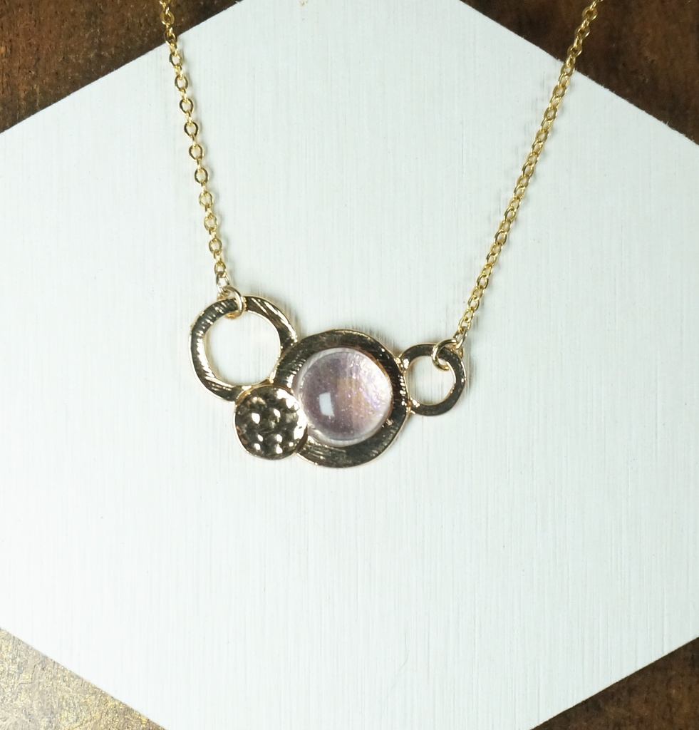 ペンダント/マーブルピンク