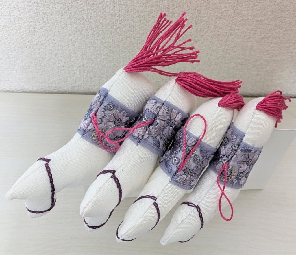 白黒おうまさんセット(ツリー飾り)