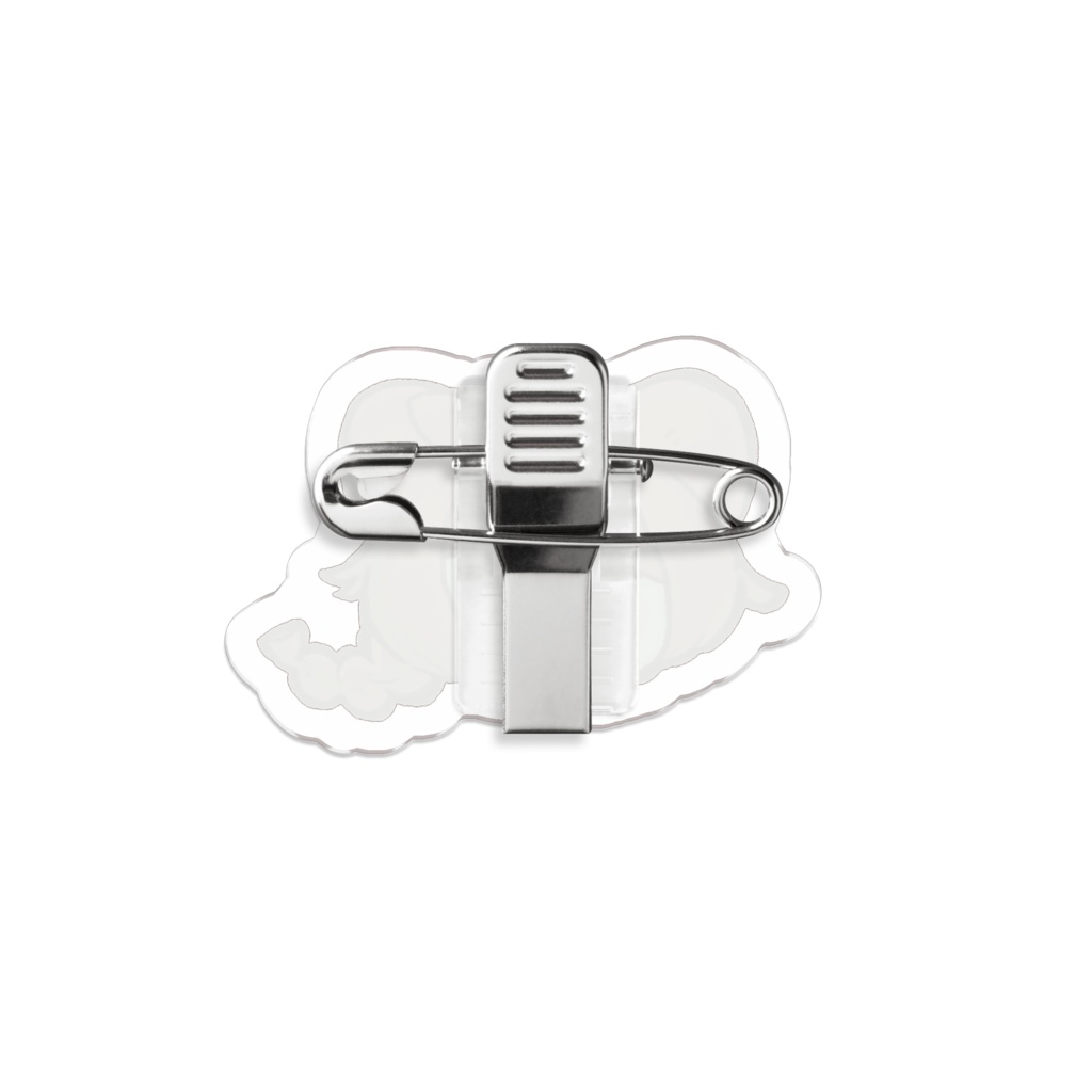 けもまがたまバッジ