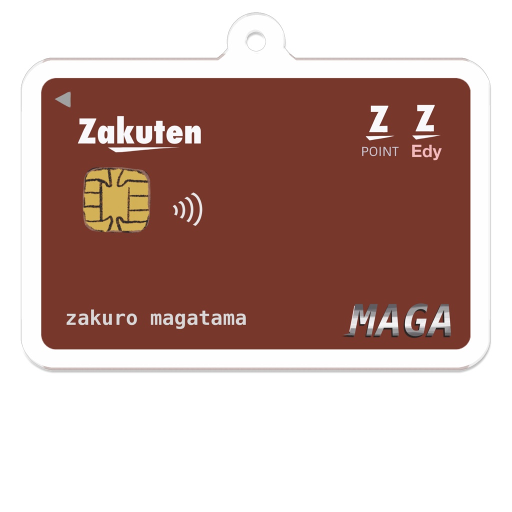 ZAKUTENカードアクキー