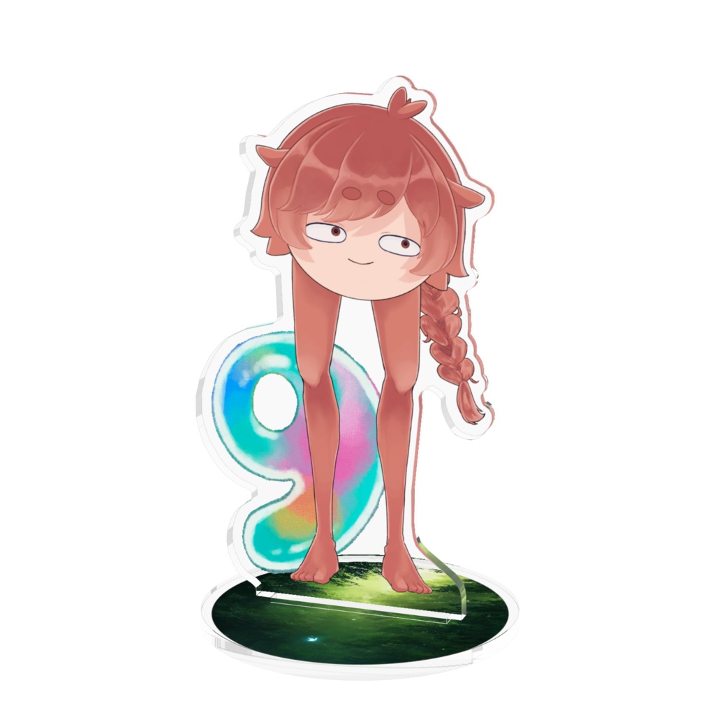 ほほえみ脚勾玉アクスタ