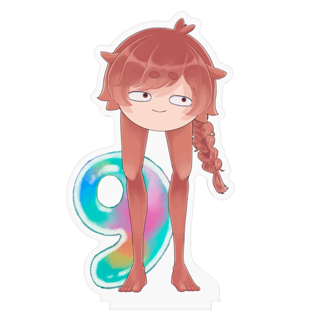 ほほえみ脚勾玉アクスタ