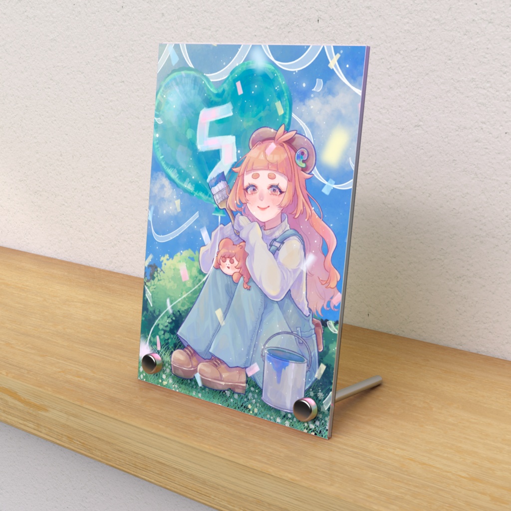 アクリルフォトパネル"5周年"