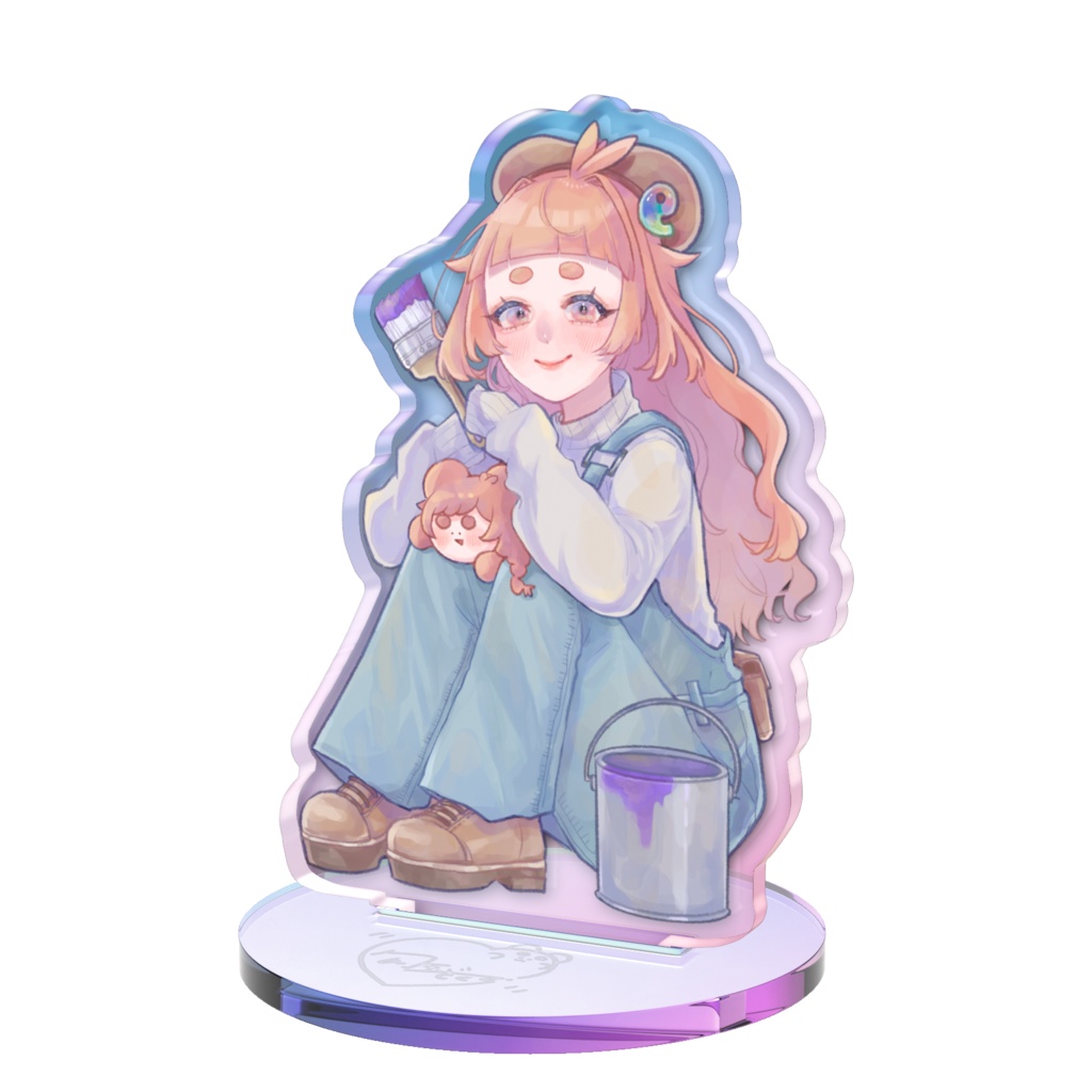 おすわりオーロラアクスタ✨