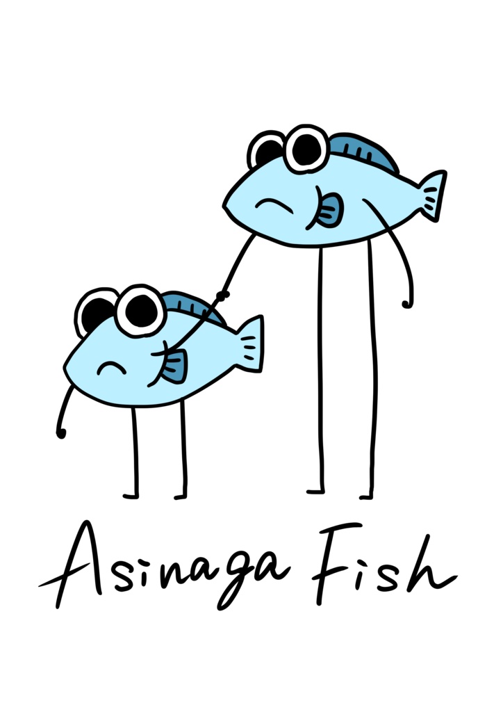 あしながフィッシュサコッシュ