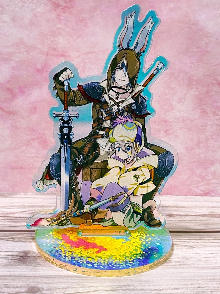 オーロラアクリルスタンド