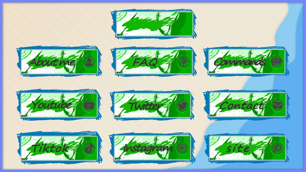 【TwitchPanel】FLOW ツイッチパネル画像【配信】