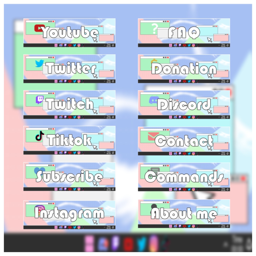 【TwitchPanel】Winous711　ツイッチパネル【配信】
