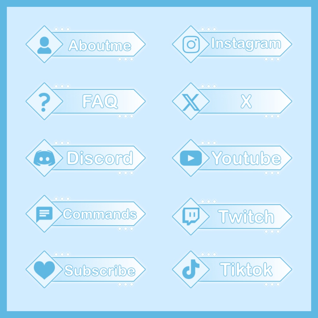 【TwitchPanel】菱  ツイッチパネル【配信】